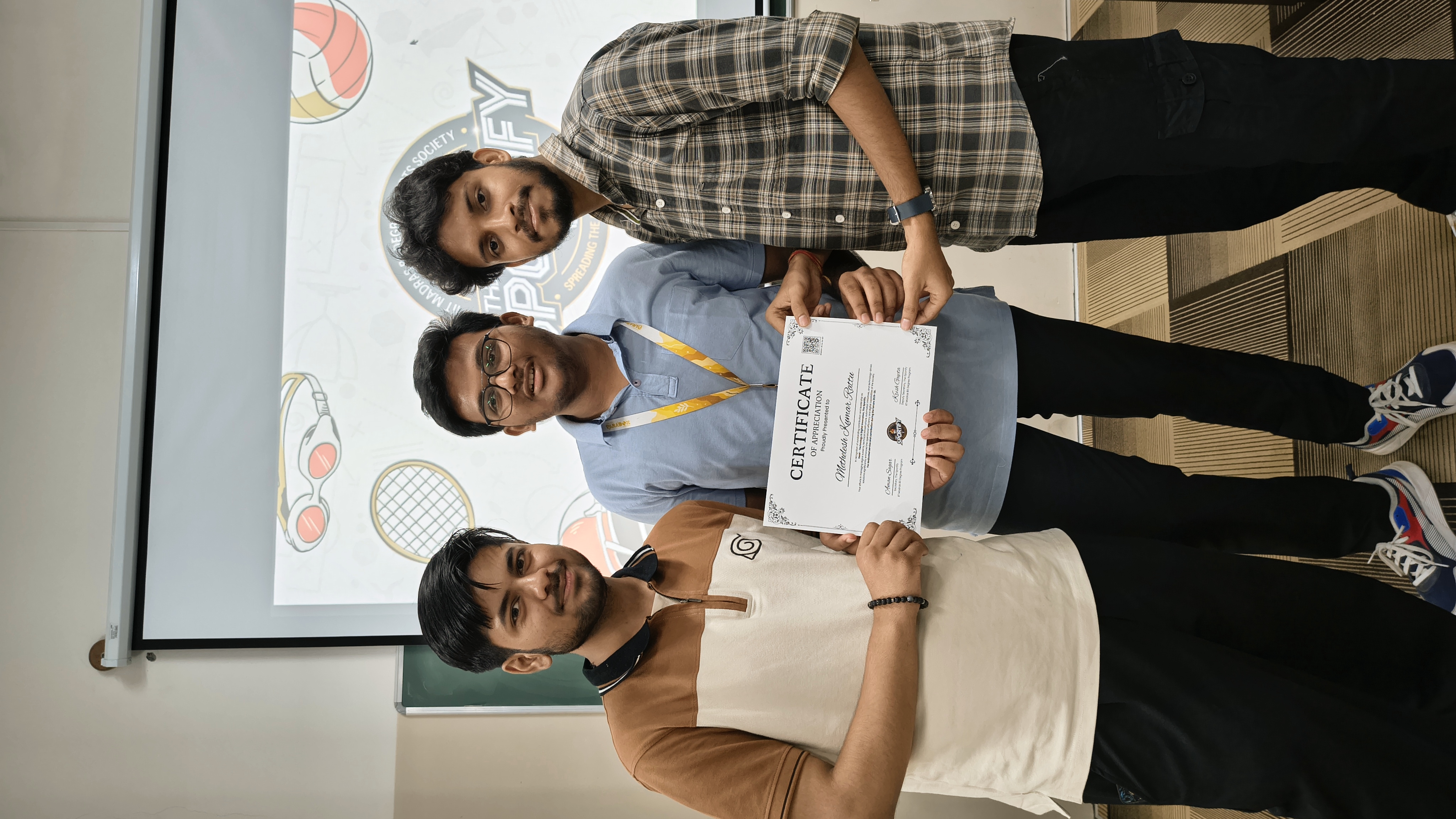 Team Certificate Distribution Photo 4